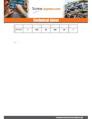 1 x Hook CUPBOARD 5.25X50 Thread Length: 30...