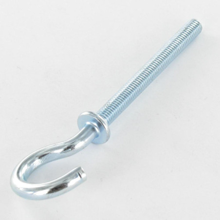 1 x Hook With Collar M5X50 Zinc Plated