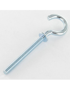 Hook With Collar M5X50 Zinc Plated 2