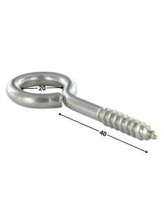 Piton Wood 5.25X40 Eye 20 Zinc Plated 2