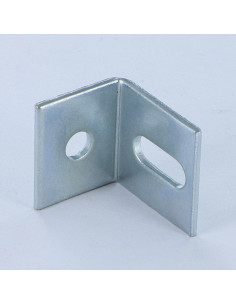 Adjustable bracket 2 holes 21.5/17.5 Zinc Plated