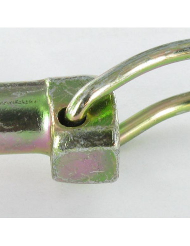 1 x Shaft Lock Pin 6X40 For tubes of 36 Zinc...