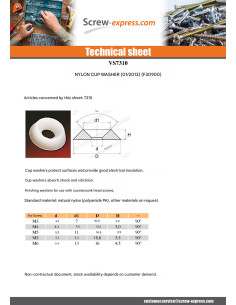 Cup Washer: Nylon 5 White 2