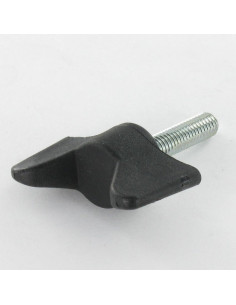 Wing nuts tightening lever black nylon M8X25