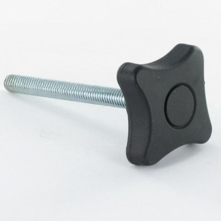 1 x Point Tightening 4 BRANCHES M5X16 black nylon