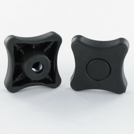 1 x Nut FLYING black nylon M5