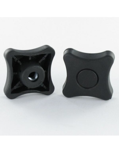 1 x Nut FLYING black nylon M6