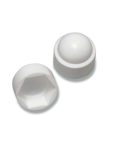 1 x Cover Cap Hexagonal Head M5 white nylon...