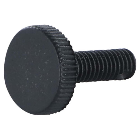 1 x Machine Screw black nylon Pan Head Knurlled M6X10