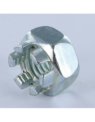 1 x Hexagon Slotted And Castle Nut M30 Fine...