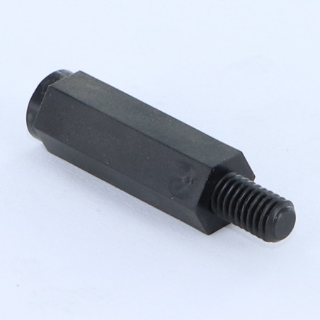 1 x Coupling Nut Hexagonal Male/Female M3X40 Hexagon Socket 6 MALE 4.5MM Nylon