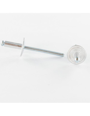 1 x Blind rivets Aluminium Stahlgewinde 4.8X16...