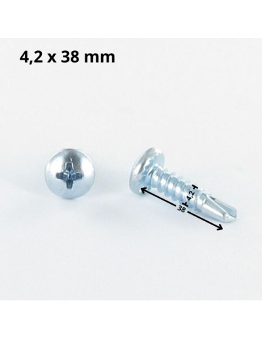 1 x Self Drilling Cylindrical Button Head...