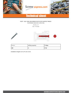 Self Drilling Plastic Machine Countersunk Head Phillips... 2