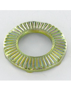 Contact Lock Washer to NICOTS M5 Yellow Zinc