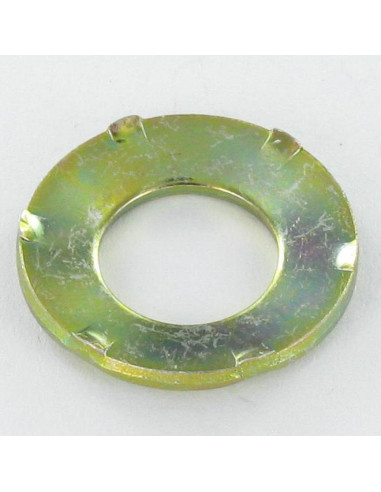 1 x Contact Lock Washer to NICOTS M5 Yellow Zinc