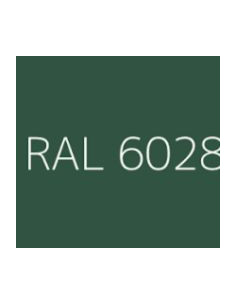 Plastic cap Screw Diameter 6.3 Flat 10 RAL6028 2