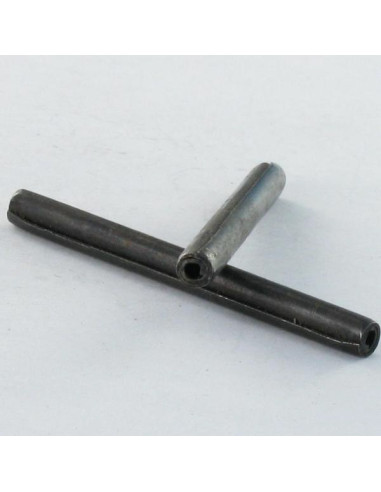 1 x Pin SPIRAL Steel 4X45