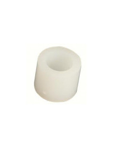 Coupling Nut Cylindrical natural nylon 8X15 With Hole 5.2