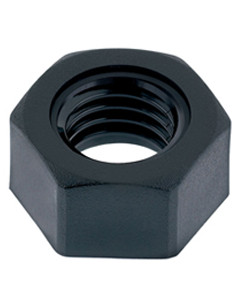Nut black nylon Hexagon M8
