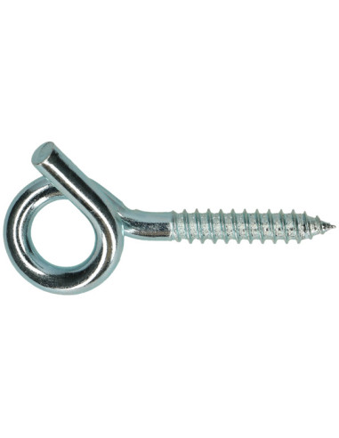 1 x Gym hook Thread Wood Zinc Plated 10.7X160