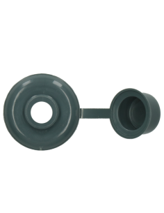 Cover Cap Coach Screw Of 5 RAL7031 Polyethylene