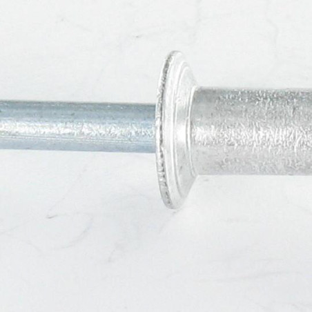 1 x Blind rivets Aluminium Stahlgewinde 3.2X6 Thickness Of Panel 1 For 3 Countersunk Head ALX