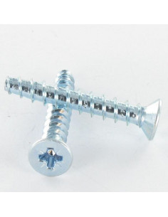 Screw For Plastic TRILOBE Countersunk Head Pozi 3X8...