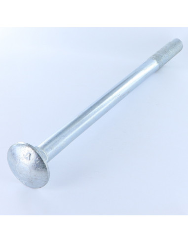 1 x Carriage Bolt Partial Thread M16X280 Zinc...