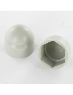 Cover Cap Hexagonal Head M12 Nylon Across Flat 18 RAL7038