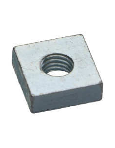 Square Nut M8 17X17X6 Zinc Plated