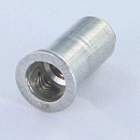 1 x Nut Rivet Flat Head one-eyed M5X18 ALPB 30 Aluminium