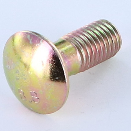 1 x Carriage Bolt M12X50 Thin Square Class 8.8 Zinc Plated 200 Hour Salt Spray Without Red Rust
