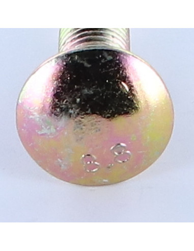 1 x Carriage Bolt M12X50 Thin Square Class 8.8...