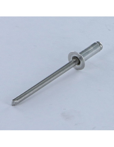 1 x Rivet alu 4X12 Thickness Of Panel 6 to 8...