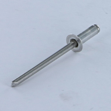 1 x Rivet alu 4X12 Thickness Of Panel 6 to 8 Countersunk Head YOUR