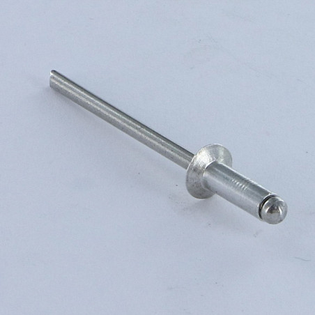 1 x Rivet alu 4X12 Thickness Of Panel 6 to 8 Countersunk Head YOUR