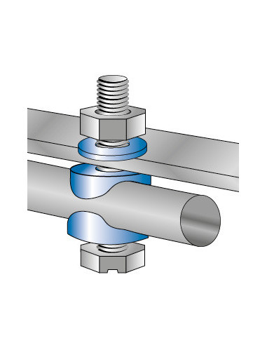 1 x Washer Linch Pin Tube 24 to 26 natural...