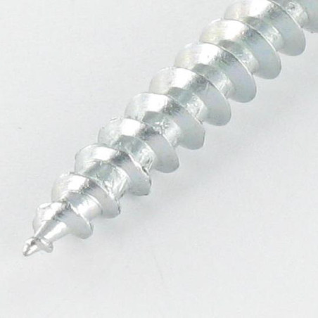 1 x Chipboard Screw Round Head Pozi 5X17 Zinc Plated