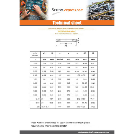 1 x Washer Flat M8X30X1.5 LL Hot Dip Galvanized