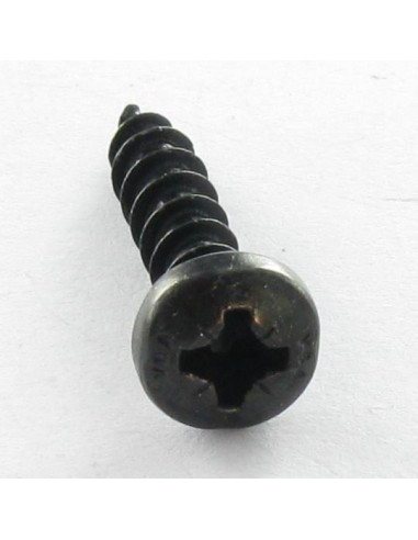 1 x Chipboard Screw Round Head Pozi 4X13 Black...