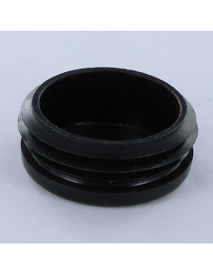 Round tube plug Diameter External 19 Internal 15-17 black... 2