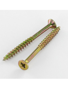 Screw Spax Countersunk Head Pozi PZ2 4.5X35 Thread...