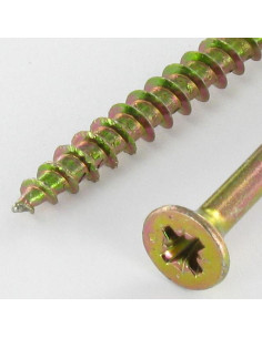 Screw Spax Countersunk Head Pozi PZ2 4.5X35 Thread... 2