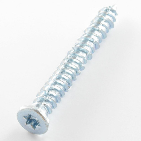 1 x Screw Concrete Countersunk Head Reduced 7.5X120 T30 Zinc Plated