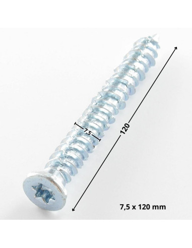 1 x Screw Concrete Countersunk Head Reduced...