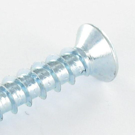 1 x Screw For Plastic TRILOBE Countersunk Head Pozi 5X30 FILLET45 Zinc Plated micro screw