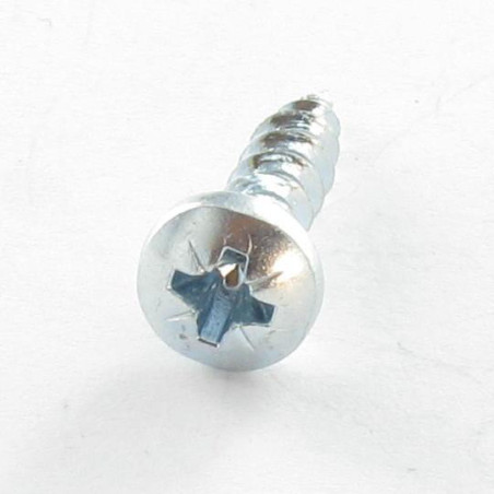 1 x Chipboard Screw Premium Round Head Pozi N°1 3X25 Zinc Plated micro screw