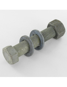 Bolt With Nut HR high resistance M20X100 2 Washer Class...