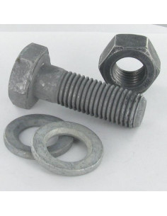 Bolt With Nut High resistance HR M16X40 2 Washer Class...